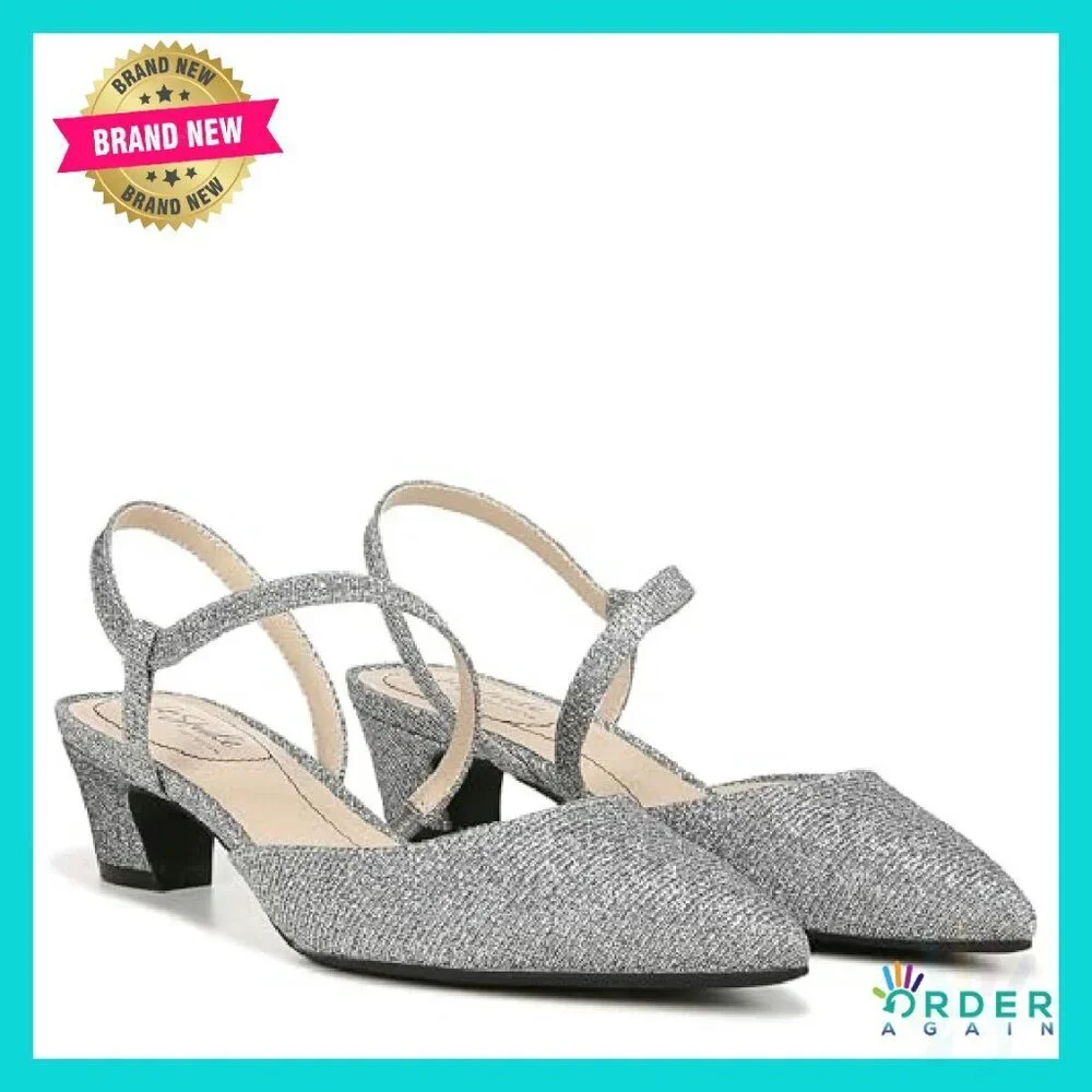 Elegant Minimalist Kitten Heel Pumps Classic Chic Work Party Wear Slip-On